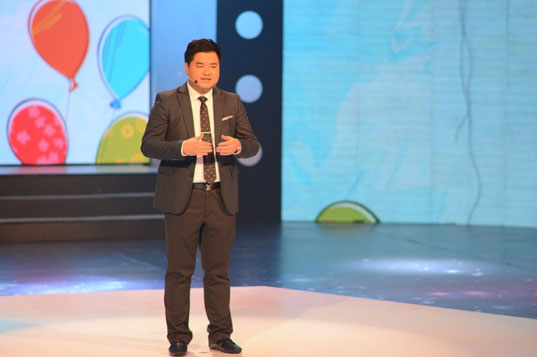 圖2 程董發(fā)表創(chuàng)業(yè)演講