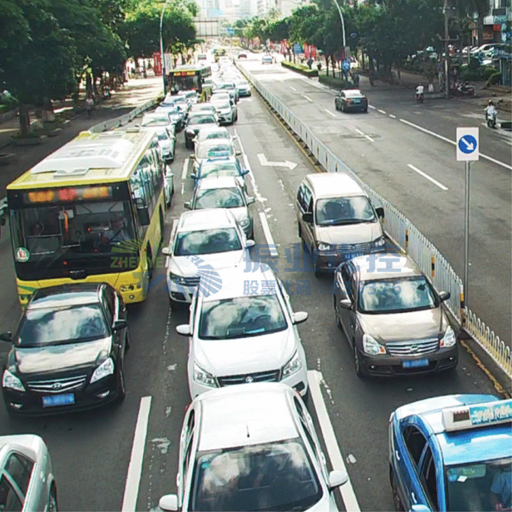 圖5  T形路口東進(jìn)口早高峰車流（優(yōu)化前）
