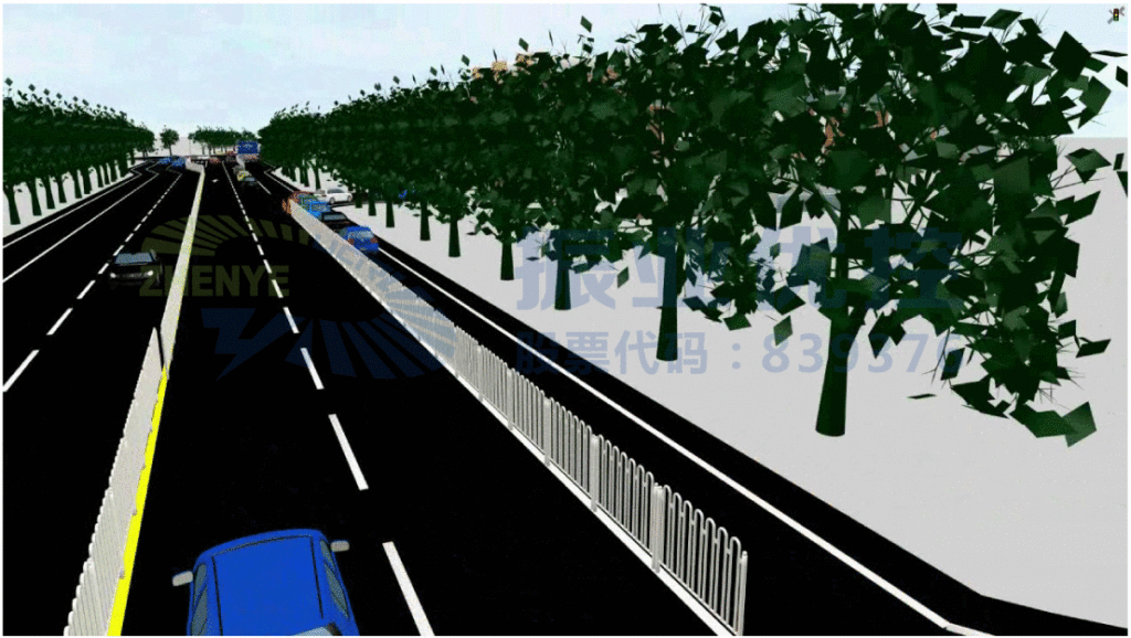 圖5 增設護欄（人民路）