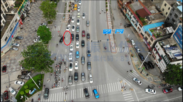 圖13 優(yōu)化后清空左轉(zhuǎn)非機(jī)動車