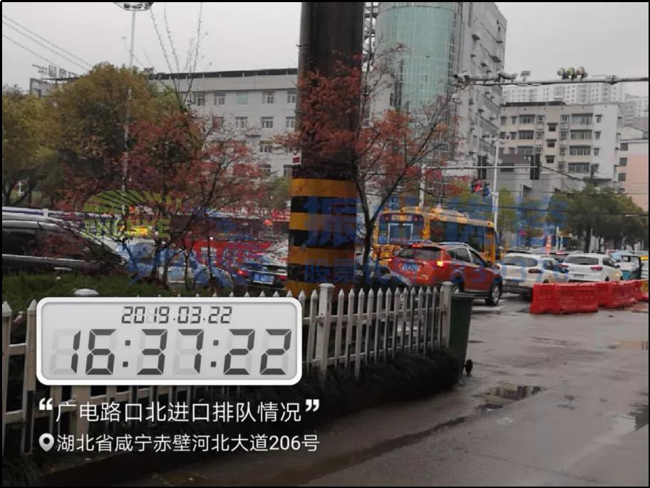 圖2?廣電路口北進(jìn)口排隊示意圖