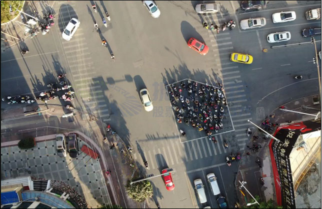 圖11 早高峰南進(jìn)口非機(jī)動車駛?cè)氪袇^(qū)（優(yōu)化后）