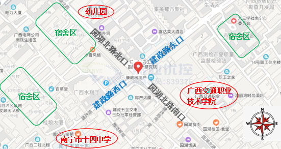 圖1 路口地理位置圖