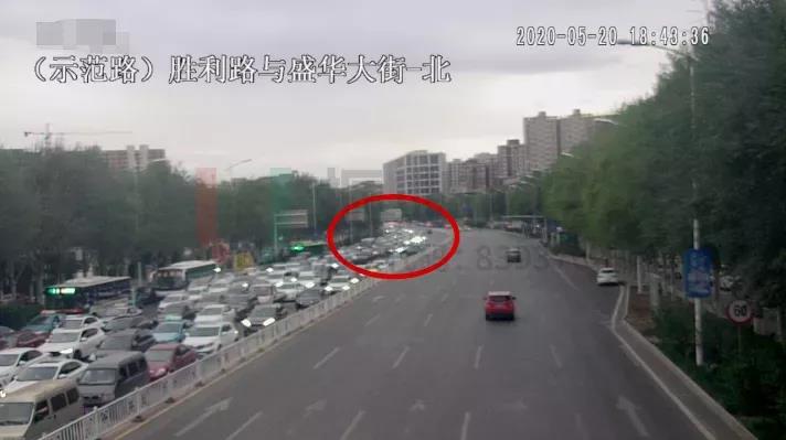 圖8 晚高峰優(yōu)化前