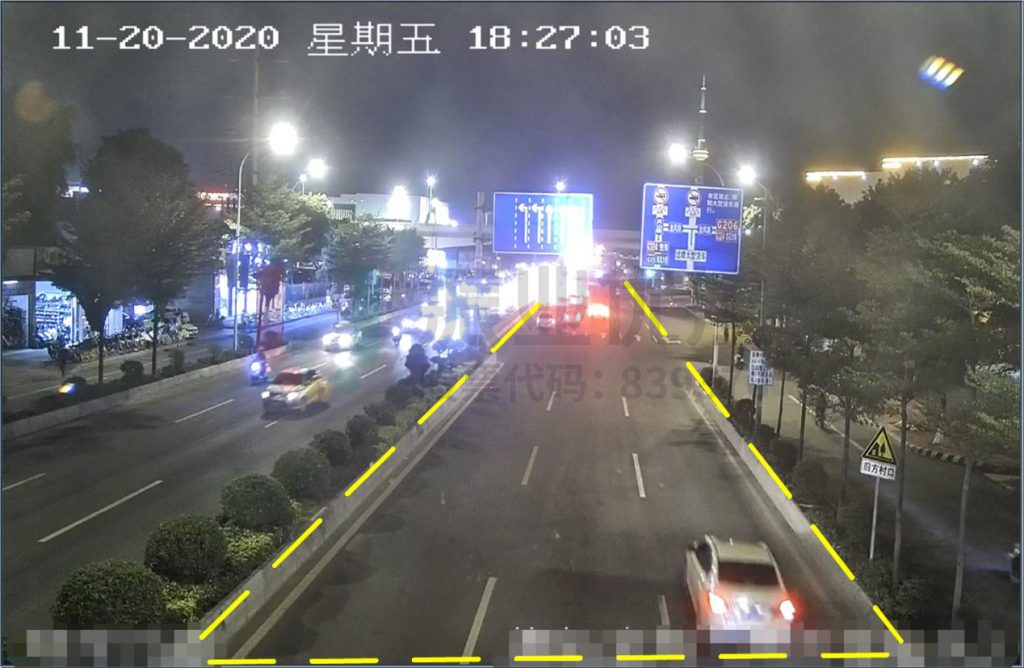 圖10 路口晚高峰北進(jìn)口排隊(duì)情況（優(yōu)化后）