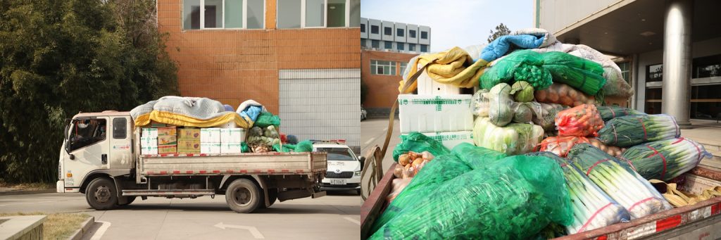 圖2 愛心物資抵達邢臺交警支隊