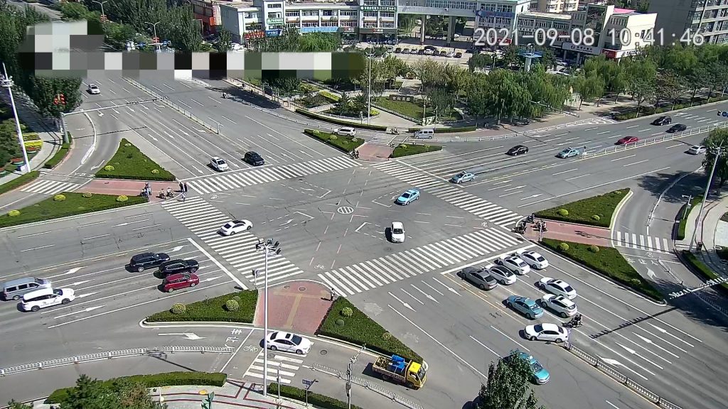 圖11 朝陽大街-中興北路、勝利路-盛華大街路口設(shè)置左轉(zhuǎn)待轉(zhuǎn)區(qū)后