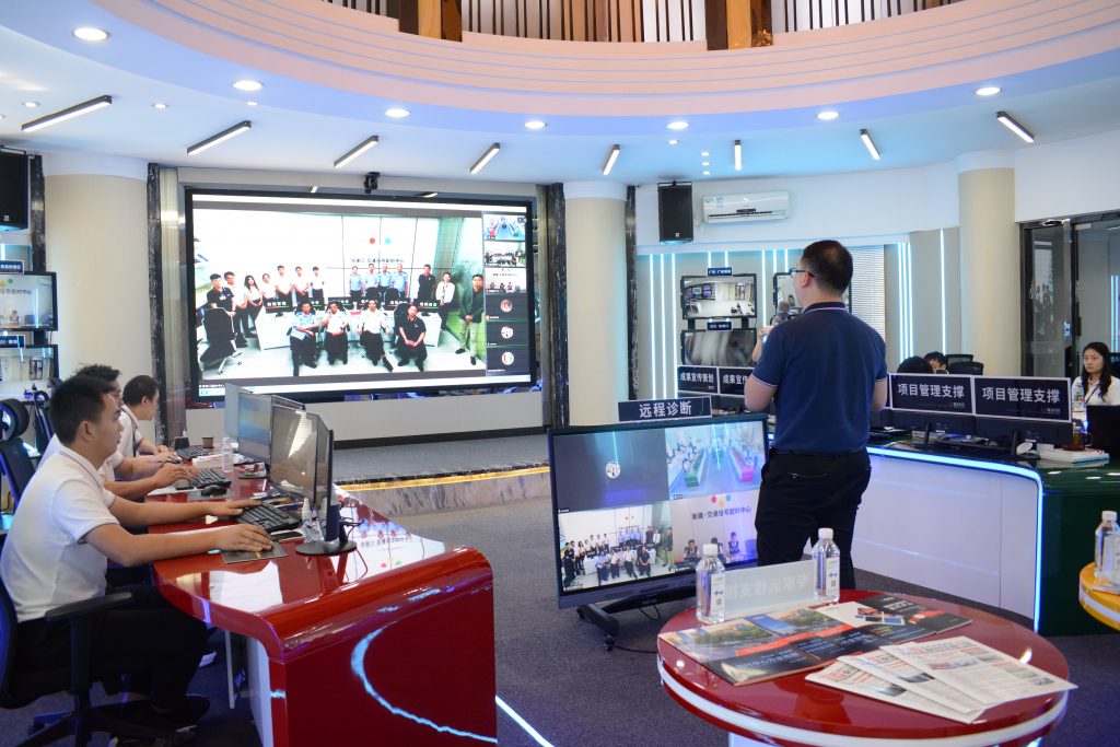 圖3 現(xiàn)場連線振業(yè)優(yōu)控交通治堵運(yùn)行管理中心