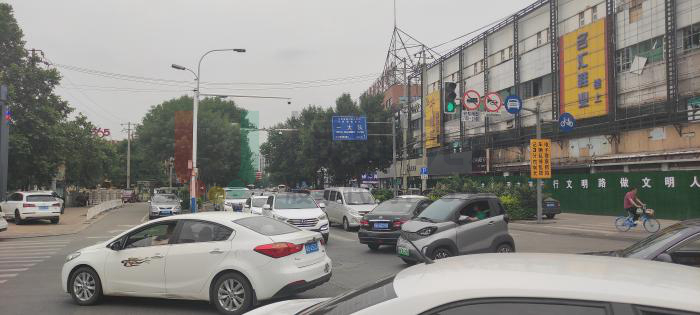 圖7 路口直左分離前后對(duì)比