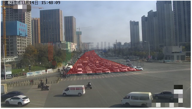 圖13 優(yōu)化前后東口排隊情況