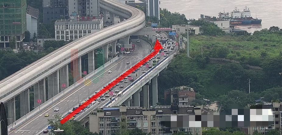 圖4 路口西進(jìn)口車輛排隊情況