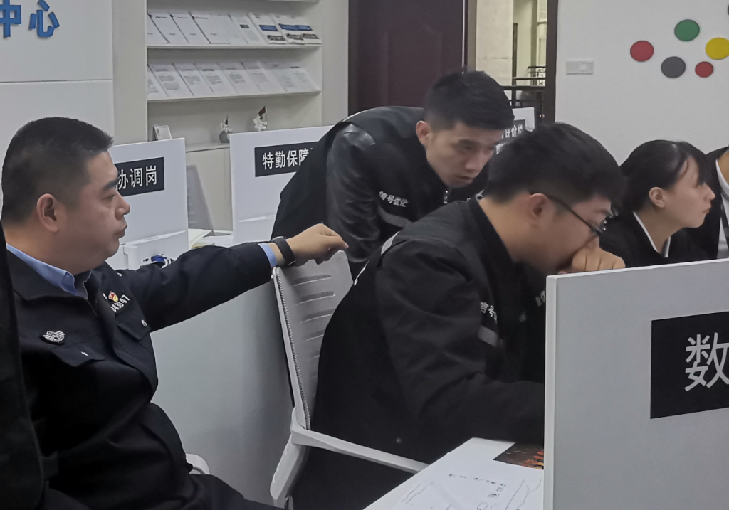 圖2 保障工作現(xiàn)場