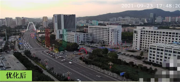 圖8 優(yōu)化后 路段通行情況