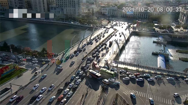 圖13 優(yōu)化前 濱河路-解放橋