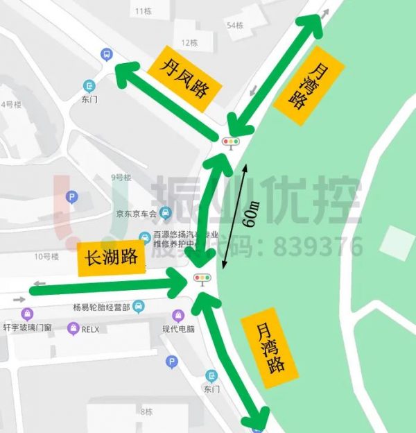 圖片11 月灣路路口點(diǎn)位圖