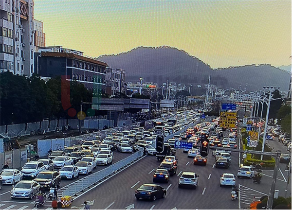 圖12 施工路段（優(yōu)化前）