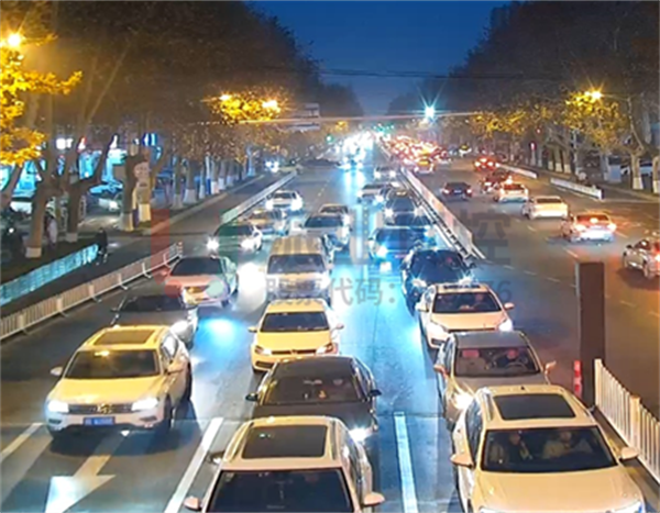 圖?8?中興大街-守敬路北進口車輛排隊圖（優(yōu)化后）