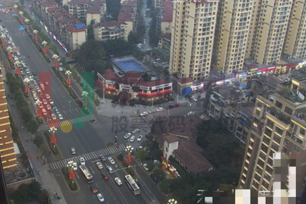 圖2江東大道-江村街排隊積壓