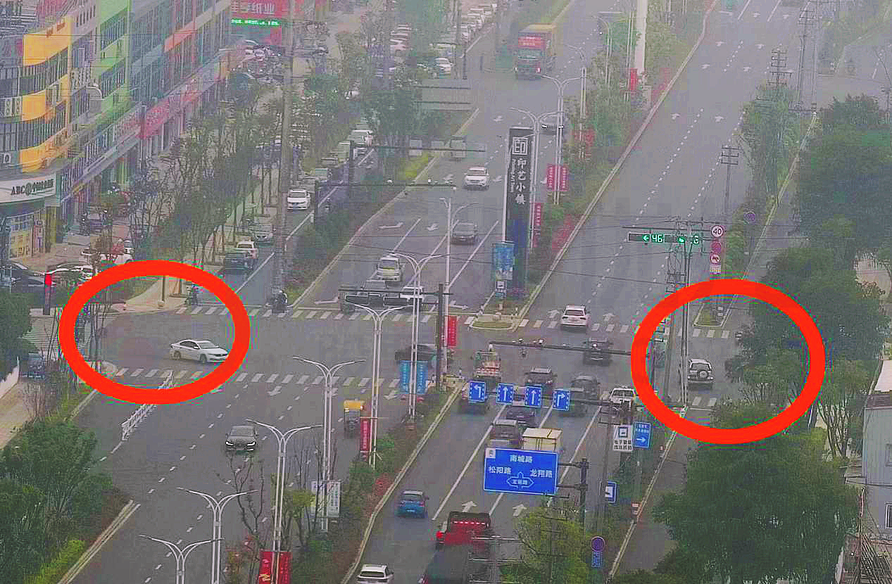 圖12 路口現(xiàn)場(chǎng)(優(yōu)化后)